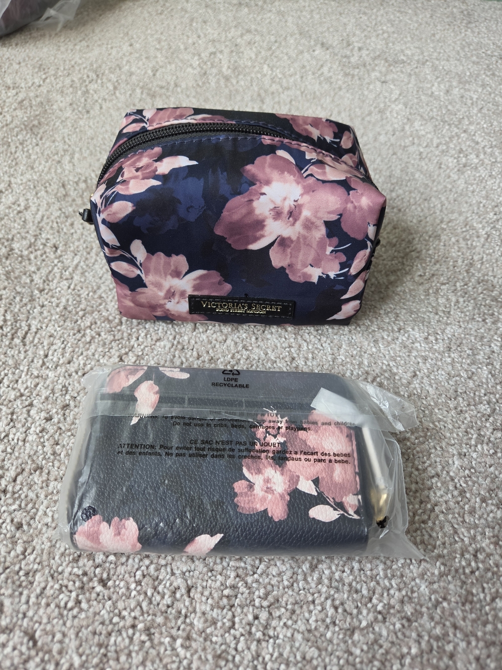 Victoria's Secret Cosmetic Pouch And Coin Purse
